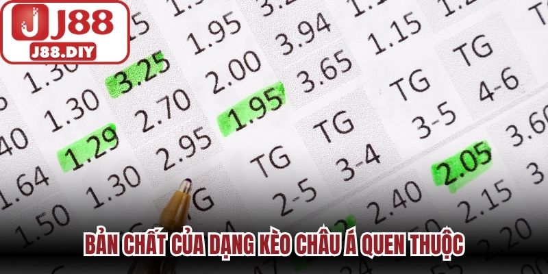 Bản chất của dạng kèo Châu Á quen thuộc